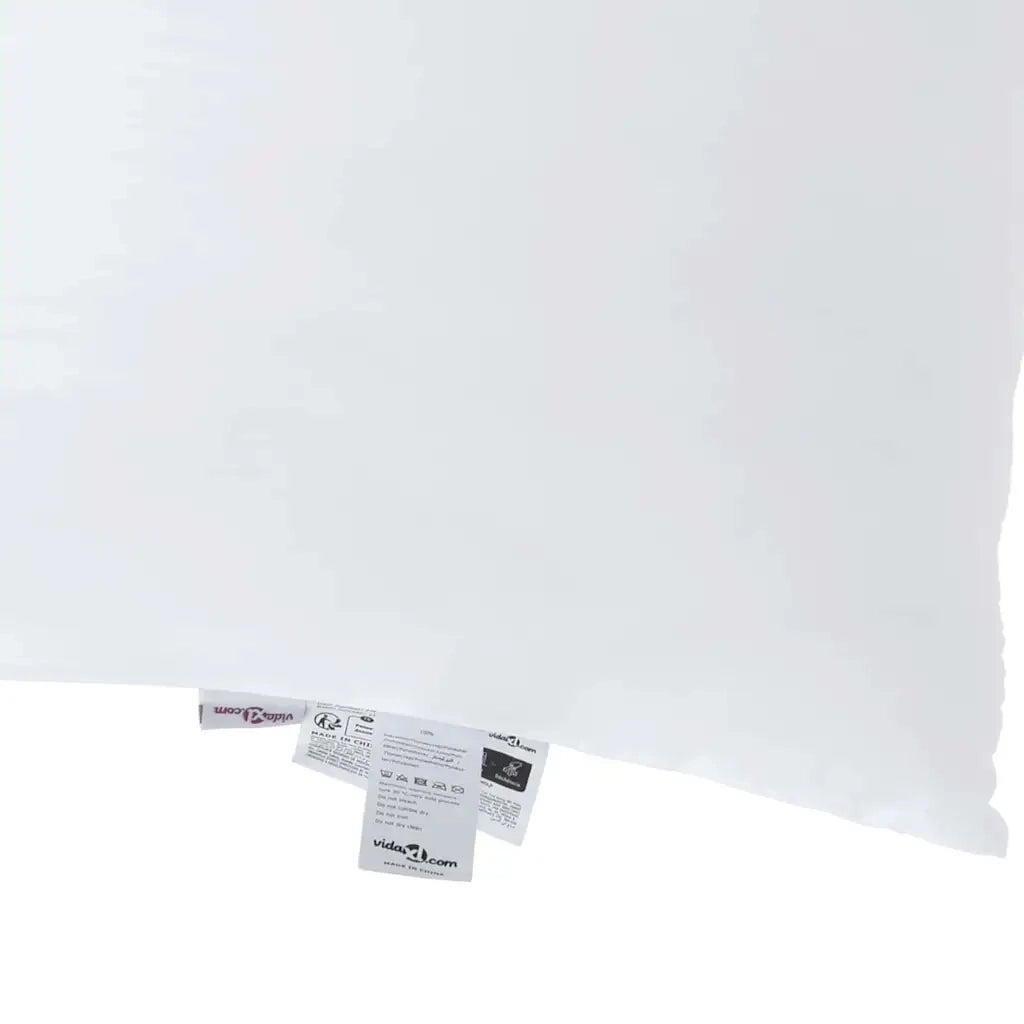 Cuscino con cuscino Bianco 60 x 40 x 20 cm Poliestere CFW9383906