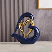 Decorazione d'ufficio/Cadeau d'ufficio - Decorazione per la casa - Scultura decorativa - Design elegante - Ornamento decorativo - Figurina ceramica - Decorazione creativa