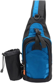 Zaino con Cinturino Ergonomico - Cinturino Regolabile - Anello D - Grande Capacità - Sostenibile - Progettazione Comoda - Borsa a Spalla