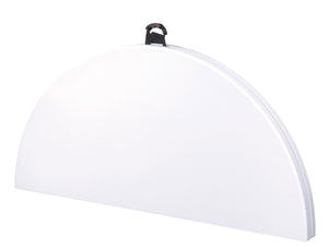Tavolo Tondo Pieghevole da Catering Ø150 cm in Polietilene Vorghini Bianco