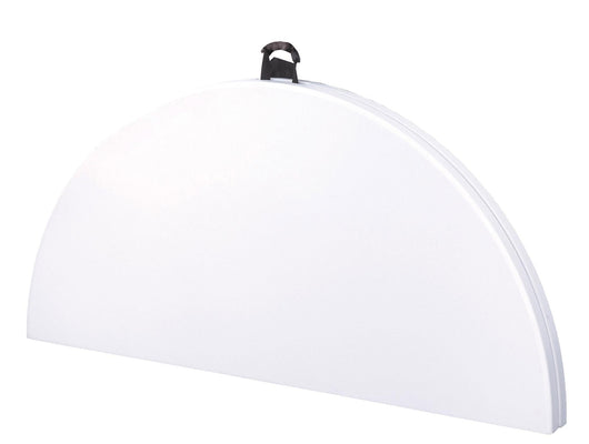 Tavolo Tondo Pieghevole da Catering Ø150 cm in Polietilene Vorghini Bianco