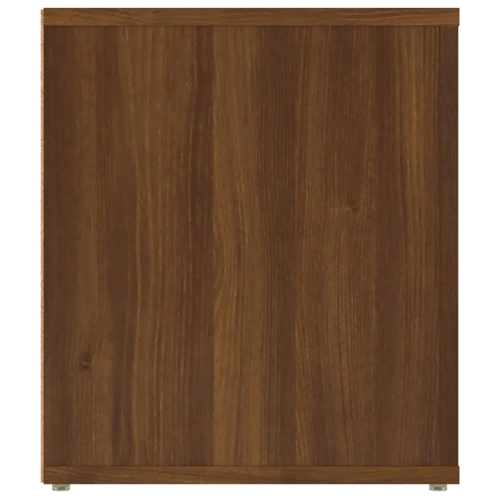 Mobile TV multimediale scaffale TV mobile TV sala da pranzo soggiorno camera da letto rovere 100 x 35 x 40 cm legno ingegnerizzato marrone 02_0027104