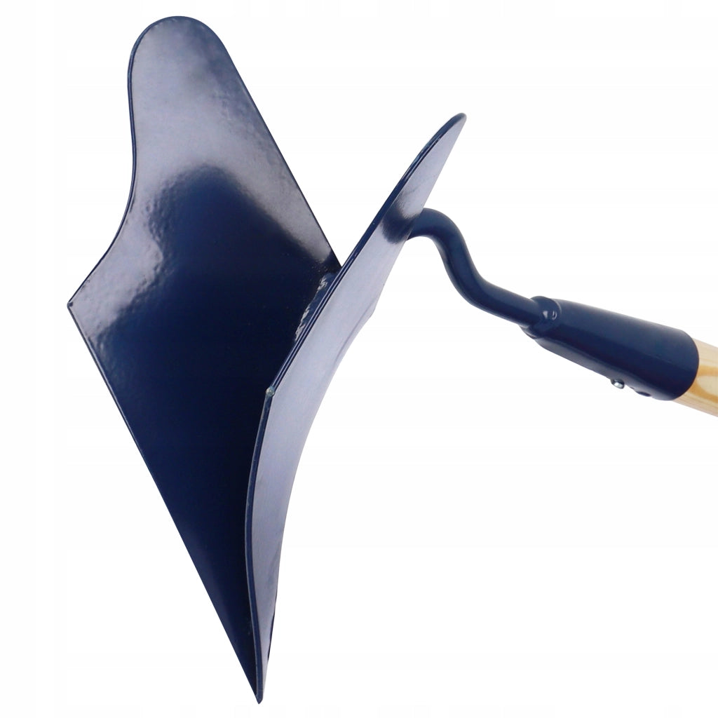 KADAX Ripper per patate manuale, piccolo aratro da giardino con vomere zigrinato da 170 cm