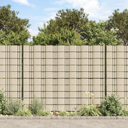 Recinzione Frangivento 4 pz in PVC 35x0,19 m Crema 147857
