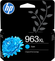 HP Cartuccia di inchiostro ciano originale 963XL ad alta capacità