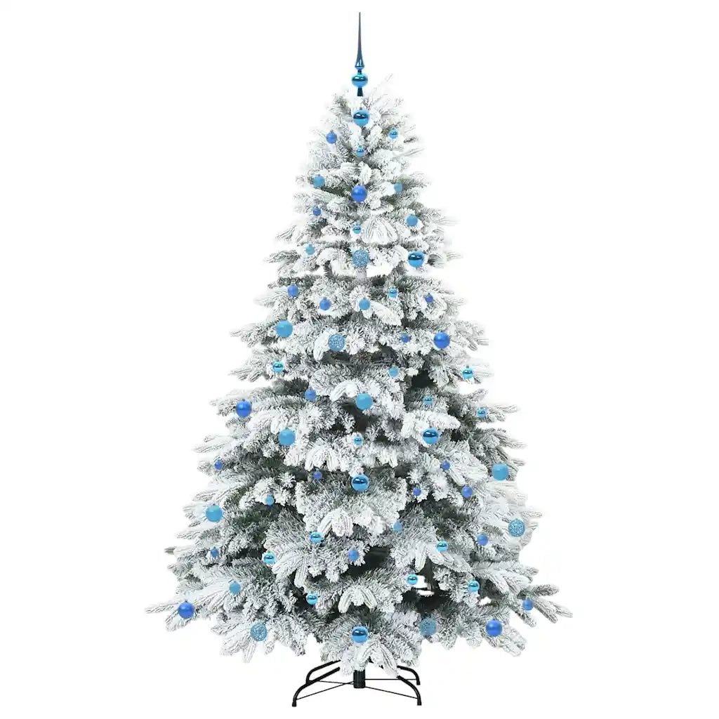 Albero di Natale artificiale con 300 LED Bianco 210 cm PE e PVC 3397634