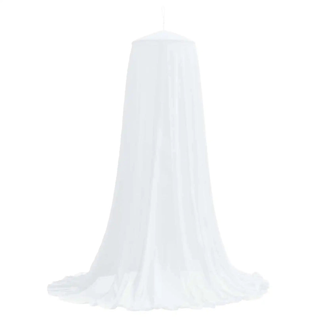 Zanzariera per letto 156 maglia 3 pcs Bianco Poliestere 42033554