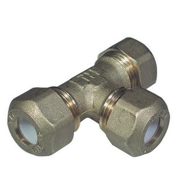 TEE CON TRE DADI PER RAME CON OGIVA TEFLON TIEMME- 1/2 x 12R- TIEMM- pezzi 1