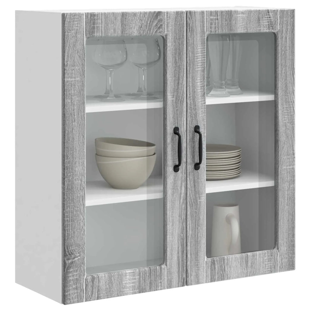 Mobile da cucina con lo scaffale-Armadio da cucina Grigio Sonoma 80 x 31 x 80 cm 504558