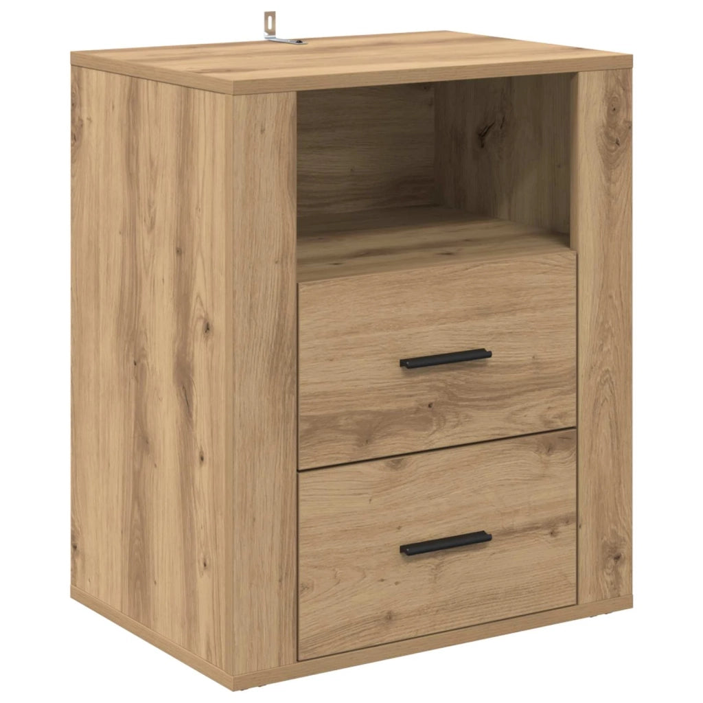 Armadio da Notte Rovere artigianale 35 x 50 x 60 cm 881079
