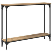 Tavolo Consolle | Tavolo d'Ingresso Rovere artigianale 100 x 22,5 x 75 cm