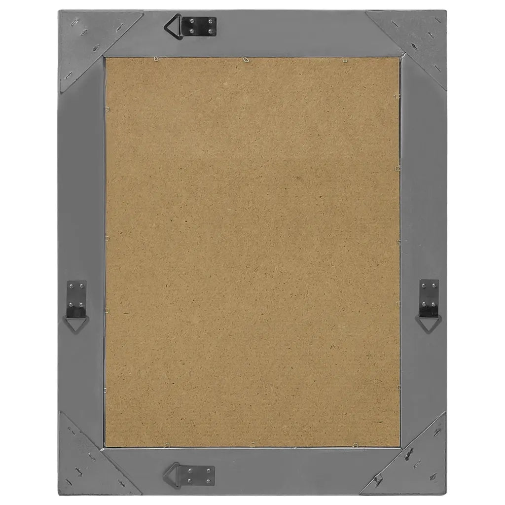 Specchio da Parete Stile Barocco-Specchio a Muro-Specchio Decorativo 50x60 cm Nero 523400