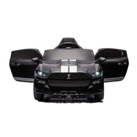 Macchina Elettrica per Bambini Licenza Ufficiale Ford Mustang Shelby Telecomandata 10,8V 3,1Ah Nero
