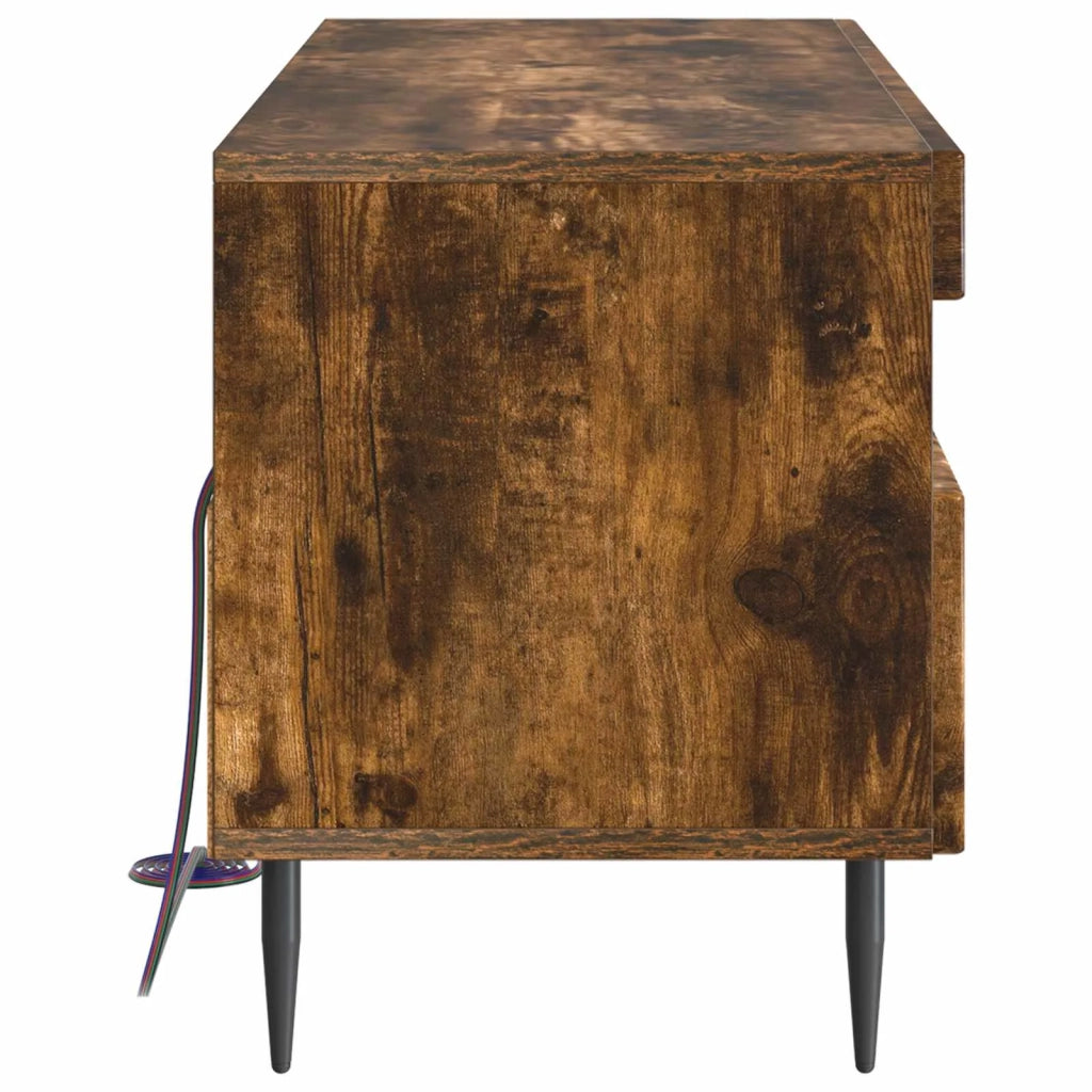 Mobile TV LED Rovere Fumo Legno ingegnerizzato 896990