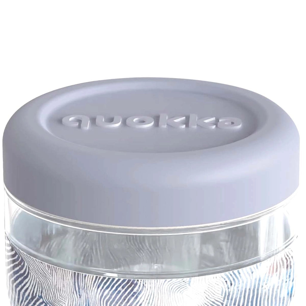 Contenitore Alimentare Design Zen 770ml con Coperchio Antiscivolo Grigio Quokka