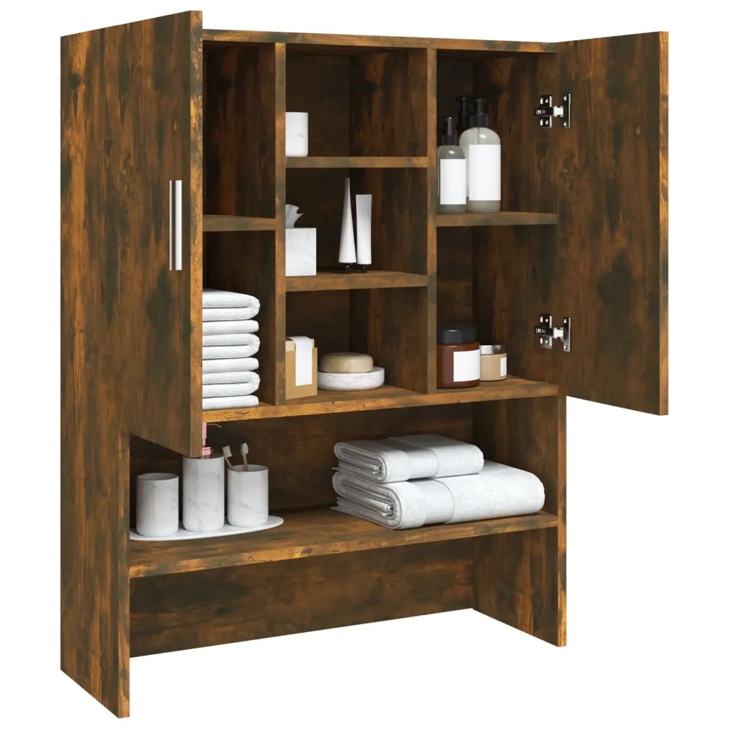 Mobile per Lavatrice Rovere Fumo 70,5x25,5x90 cm cod mxl 78061