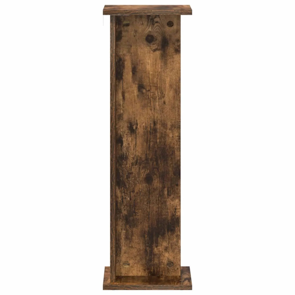 Supporto per piante 2 pcs Quercia Affumicata 899651