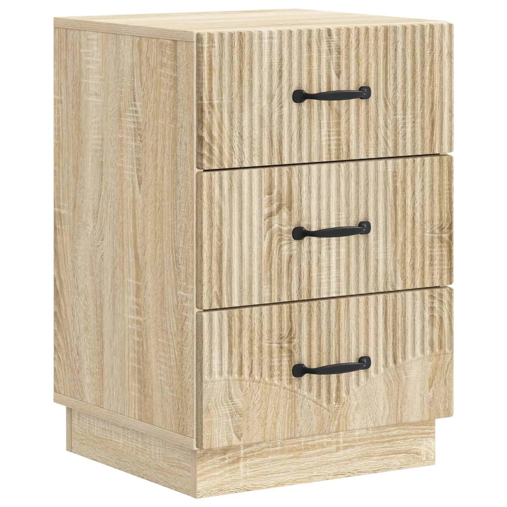 Armadio da Notte con cassetto Rovere Sonoma 43 x 41 x 63,5 cm