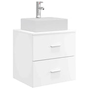 Mobile Lavabo | Armadio Lavabo da Parete Bianco 49,5 x 41 x 62,5 cm
