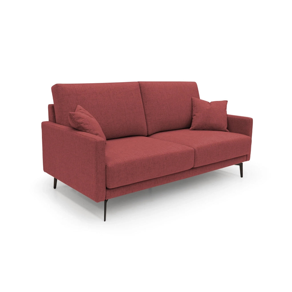 Saturno Divano moderno in tessuto morbido impermeabile T03 160 cm rosso