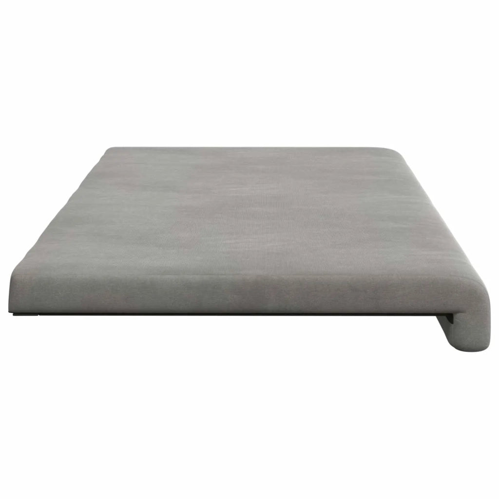 Cuscino per panchina Velluto (V) Grigio Chiaro Profondità 35 cm 42043329