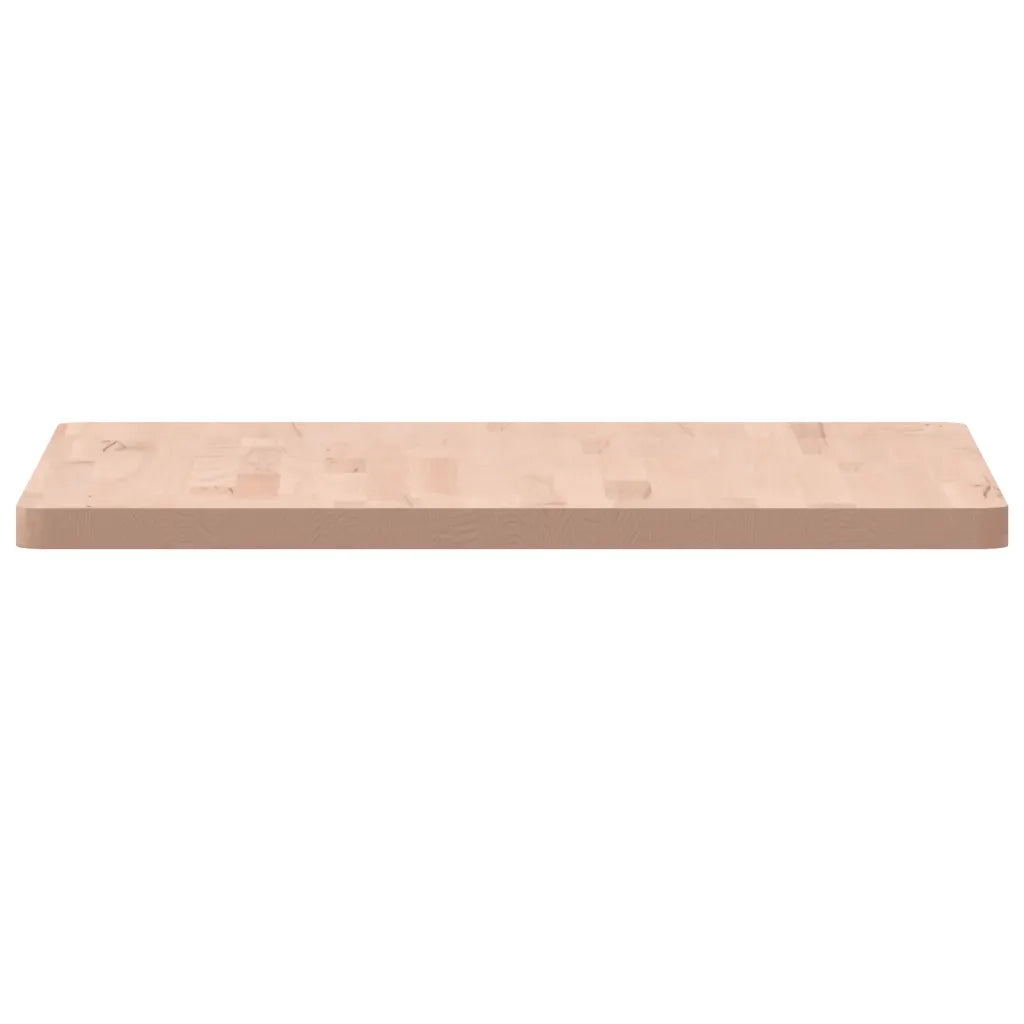 Piano per Tavolo 60x60x2,5 cm Quadrato Legno Massello di Faggio 355956