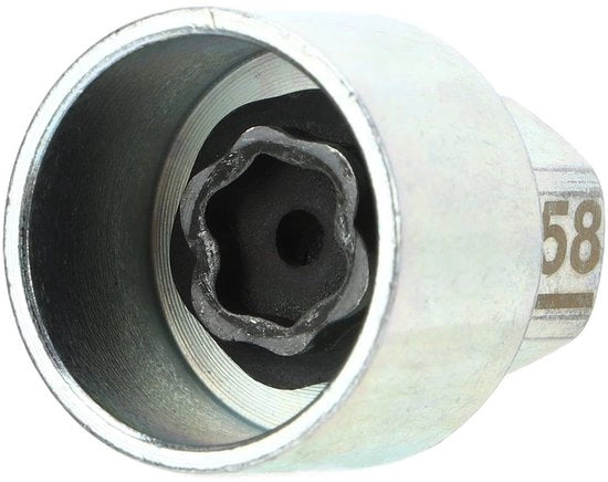Sostituzione Chiave Fissa Anti Furto per Serie 1/3/5/6/7 - Materiale Metallico - Solida/Duratura - Montaggio Perfetto - Boccola Chiave