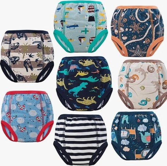 Abitacoli per bambini, pantaloncini per bambini, addestramento alla pulizia, allenamento alla pulizia, 9 anni
