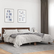 Giroletto Rovere Marrone 200x200cm in Legno Multistrato Metallo 3280176