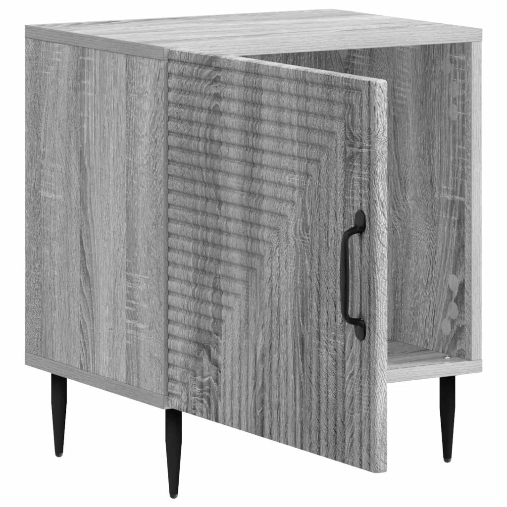 Armadio da Notte 2 pcs Grigio Sonoma 43 x 34,5 x 50 cm 894808
