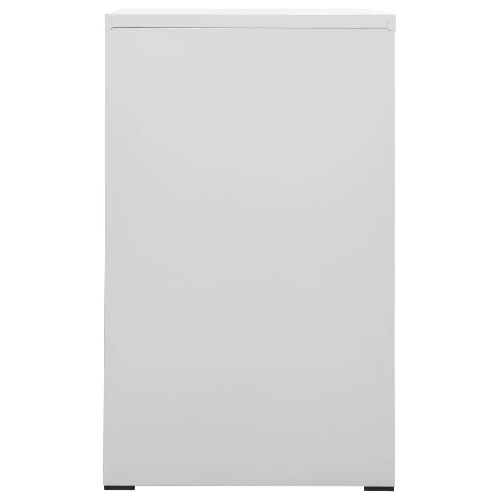 Schedario Grigio Chiaro 46x62x102,5 cm in Acciaio cod mxl 74176