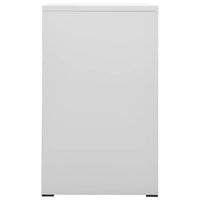 Schedario Grigio Chiaro 46x62x102,5 cm in Acciaio cod mxl 74176