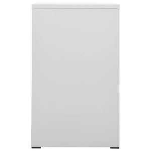 Schedario Grigio Chiaro 46x62x102,5 cm in Acciaio cod mxl 74176