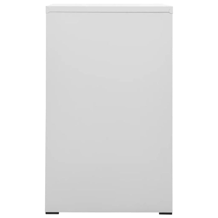 Schedario Grigio Chiaro 46x62x102,5 cm in Acciaio cod mxl 74176