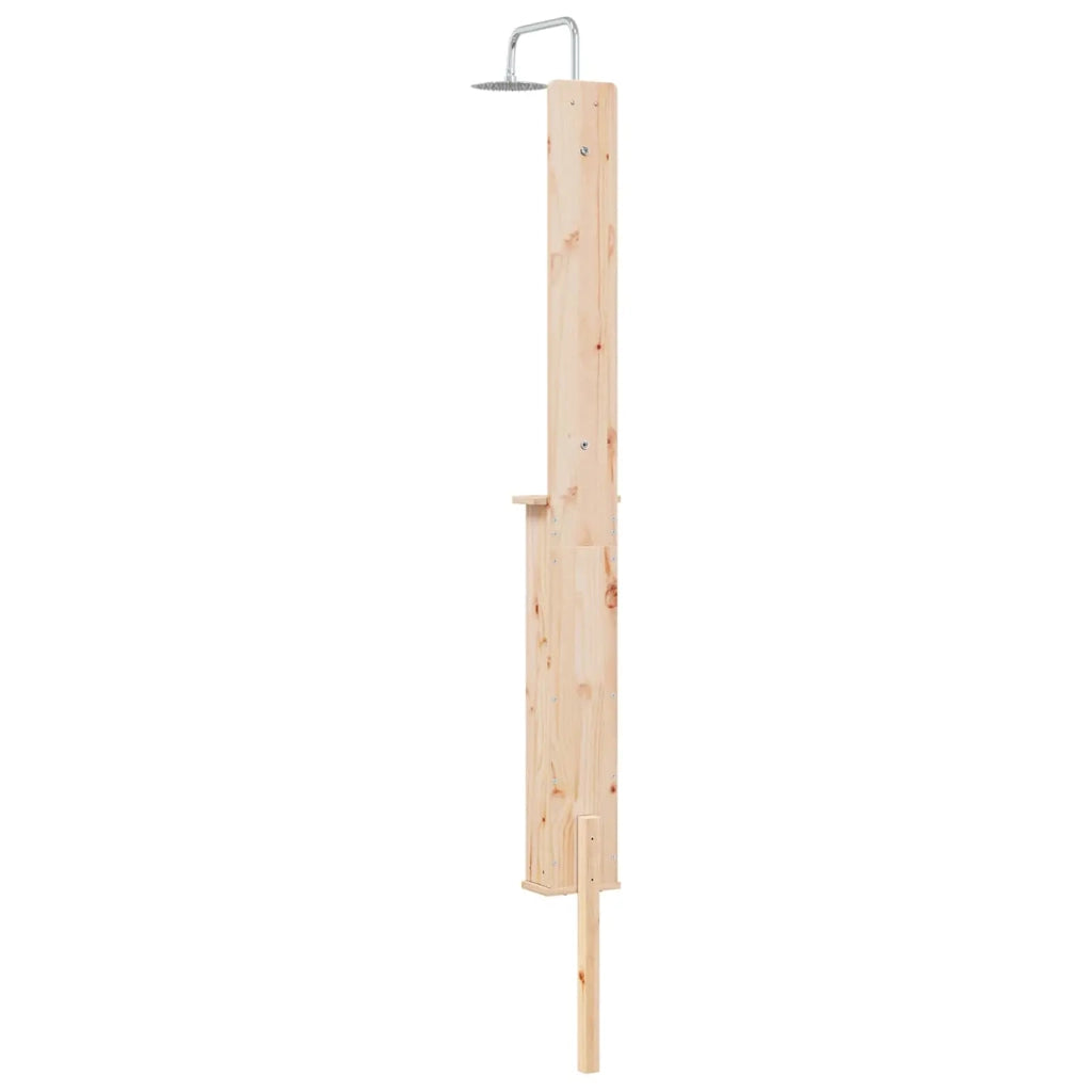 Doccia da esterno Regolabile Naturale 24 x 19 x 246 cm 886352