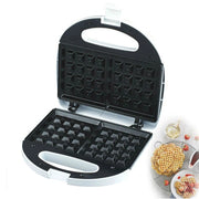 Trade Shop - Macchina Per Cialde A Cuore Piastra Waffle Acciaio Waffel Waffle Wafer 750w -