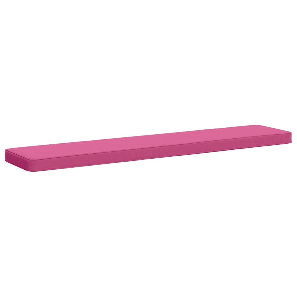 Cuscini per Panchina a 2 Pezzi VUGHT 2 pcs 100% Poliestere Rosa 950811