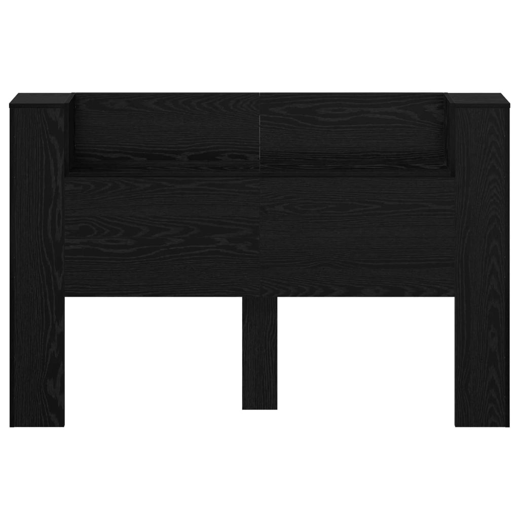 Testata con Mobile e LED Rovere Nero Legno ingegnerizzato 8006570