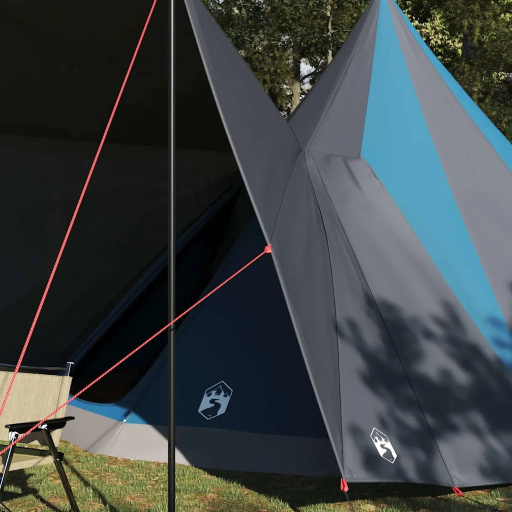 Tenda Tipi con tetto Blu 510 x 690 x 330 cm taffetà 42000985