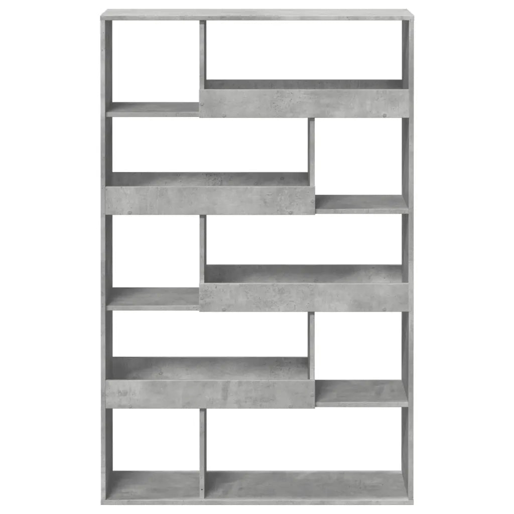 Libreria Grigio Cemento 100x33x156,5 cm in Truciolato 3309342