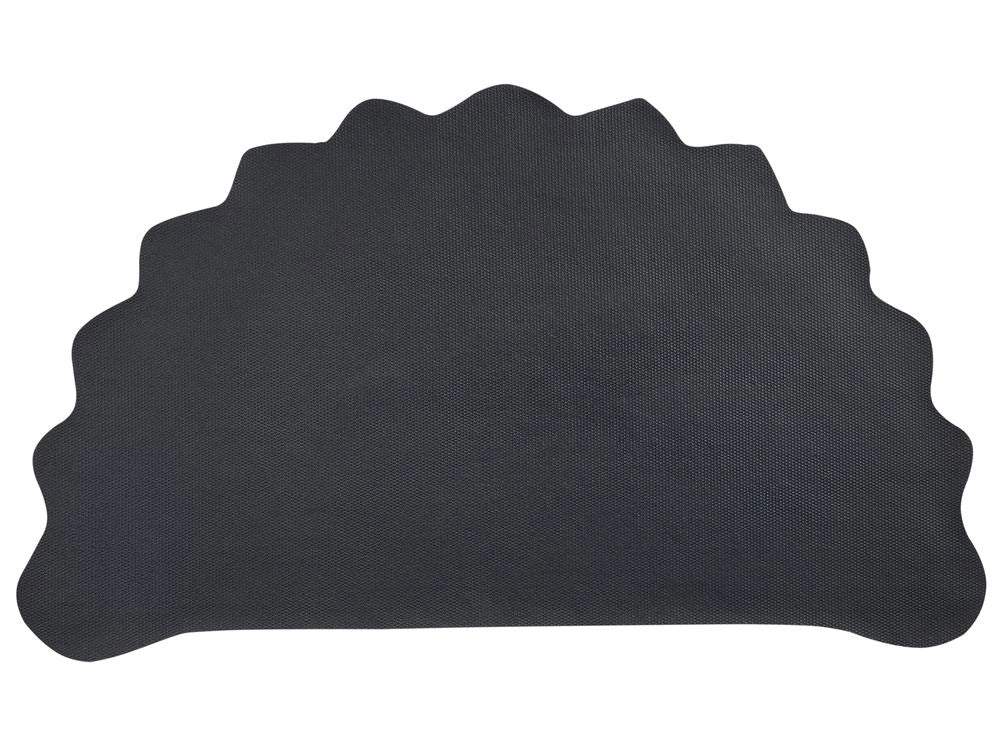 Zerbino naturale in cocco con fondo antiscivolo 45 x 75 cm decorazione stampa dumpling tappetino di benvenuto antiscivolo