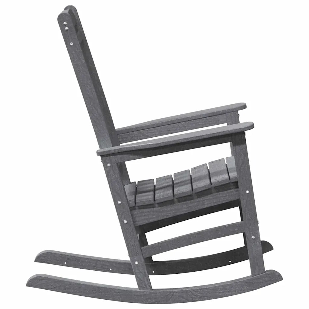 Sedia a dondolo 2 pcs Grigio chiaro 92 x 70 x 108 cm 3335813