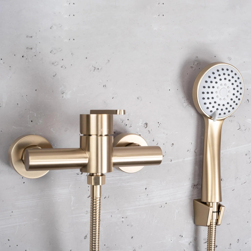 Rubinetto Doccia Rea Ontario Brush Gold