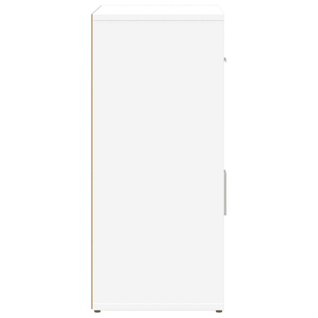 Credenza | Madia | Buffet da pranzo | Armadio da pranzo Bianco 60x31x70 cm in Legno Multistrato