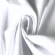 Tessuto in cotone 100%, venduto per metro, larghezza 240 cm, tessuto in cotone 100% Oeko-Tex Standard 100, colori uniformi per cucire (bianco, 500 cm x 240 cm)
