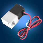 Valvola solenoide 2 vie - Azione diretta - Chiusura normale - 1/4 pollice - 12V DC - Pressione di lavoro 1,2 MPa - Valvola pneumatica