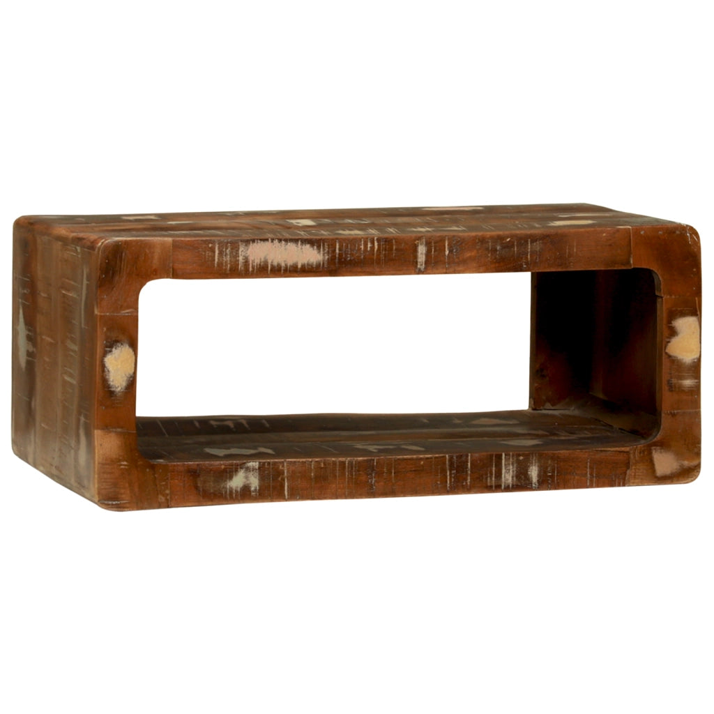 Cabinet per TV Multicolore 60x30x25 cm Legno massello di recupero