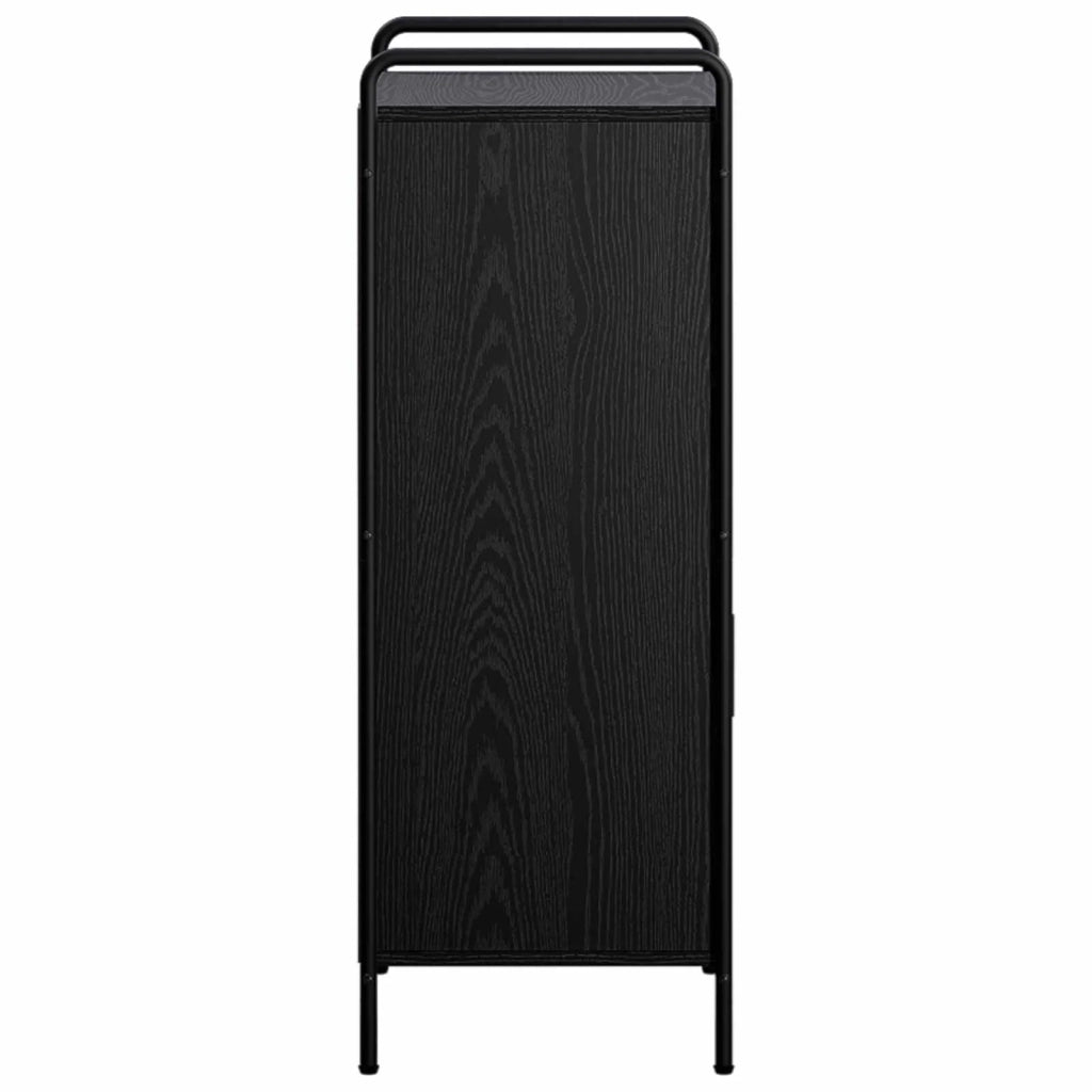 Mobile da Bagno Rovere Nero 40 x 36 x 99,5 cm 8014034