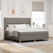 Letto a molle con testiera Talpa 180 x 200 cm Tessuto 3341914
