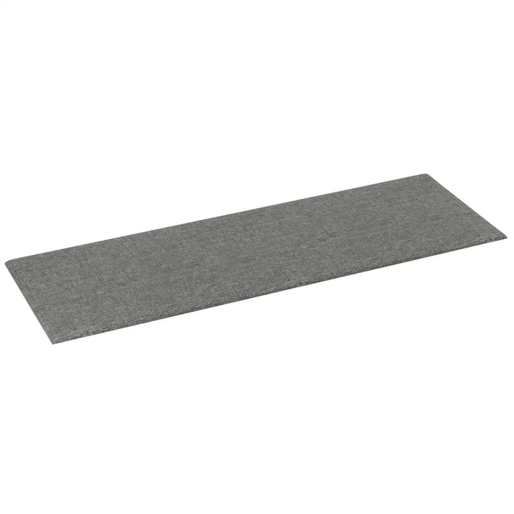 Testiera da Parete 12 pcs Grigio chiaro 90 x 30 cm Tessuto 4008367